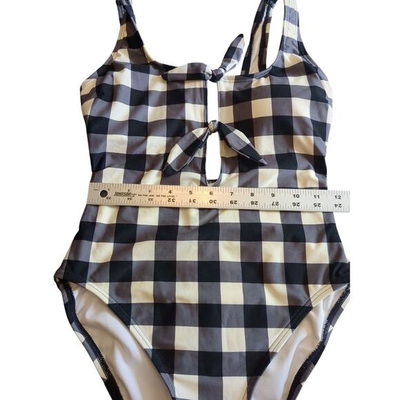 Kate Spade New York sz S?? One Piece Swimsuit Bunny Tie - Picture 9 of 10